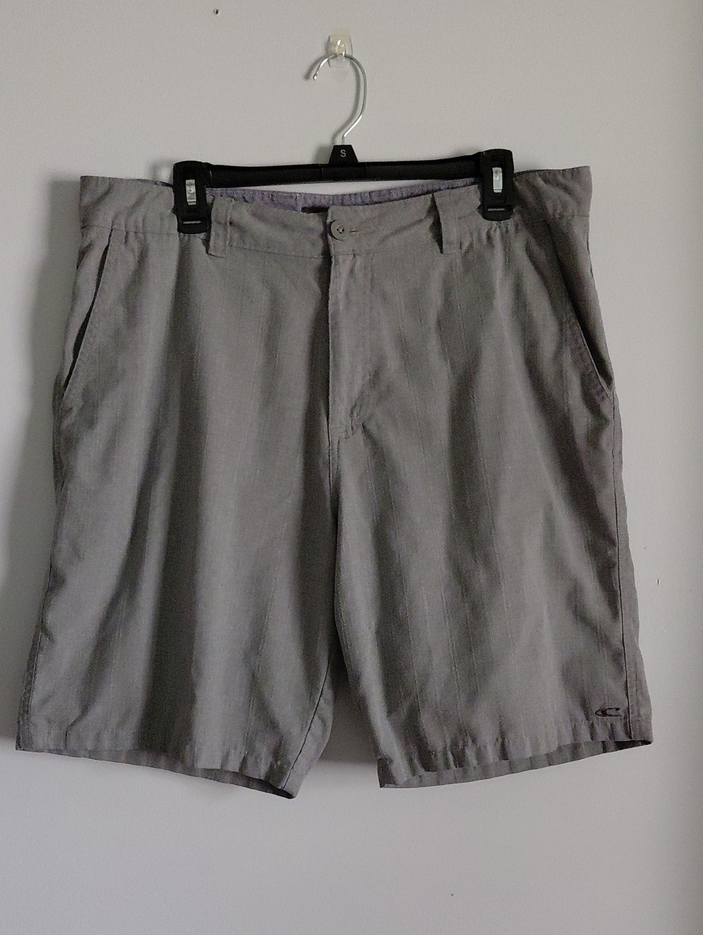 O'Neill Men's Gray Casual Shorts  Lightweight Summer Comfort Classic